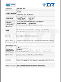 PP MSDS Raporu